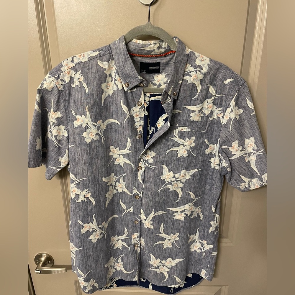 Navy mens shirt